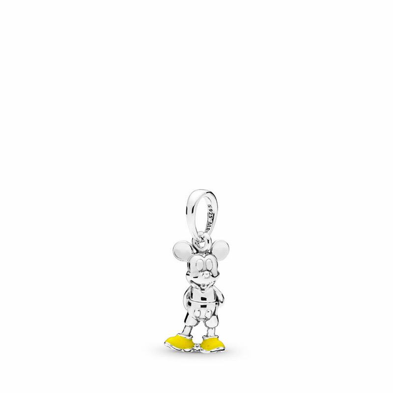 Pandora Disney, Classic Mickey Pendant NZ Sale, Sterling Silver (391854-HCZ)